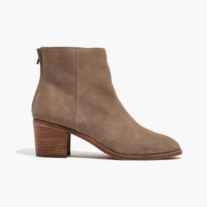 Madewell Pauline Suede Boot Bootie 8 Women